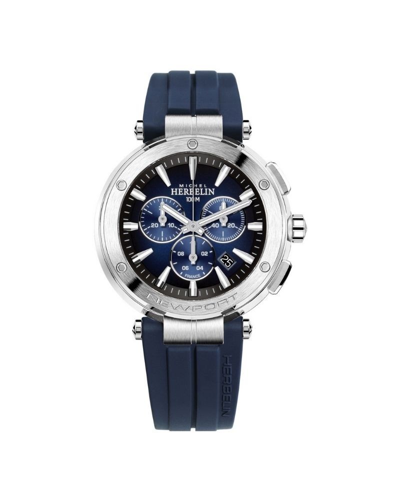 Newport Chrono Bracelet Fkm Herbelin Bijouterie Herrbrecht