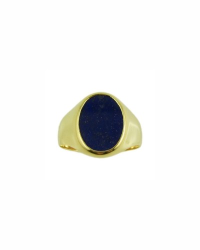 Chevalière Mathis – Lapis Lazuli | Bijouterie Herrbrecht