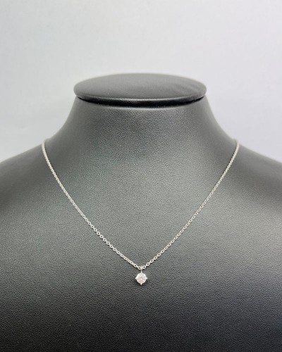 Collier Fantaisie Or Diamant 0.30cts