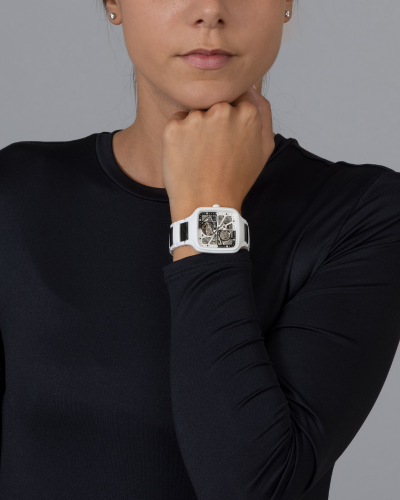 Montre Rado True Square Automatique Open Heart Diamants Edition Limitée