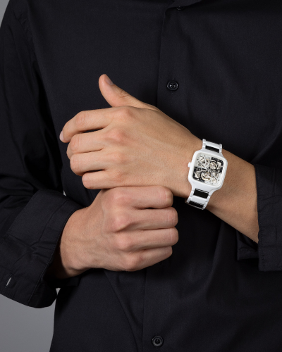 Montre Rado True Square Automatique Open Heart Diamants Edition Limitée