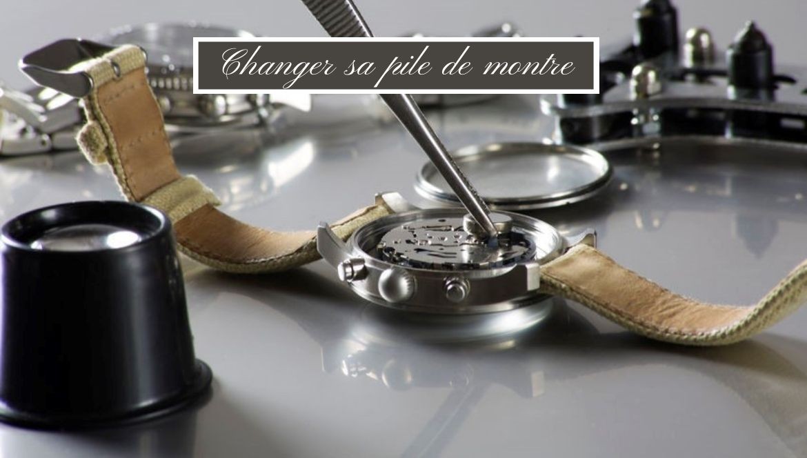 changement de pile montre